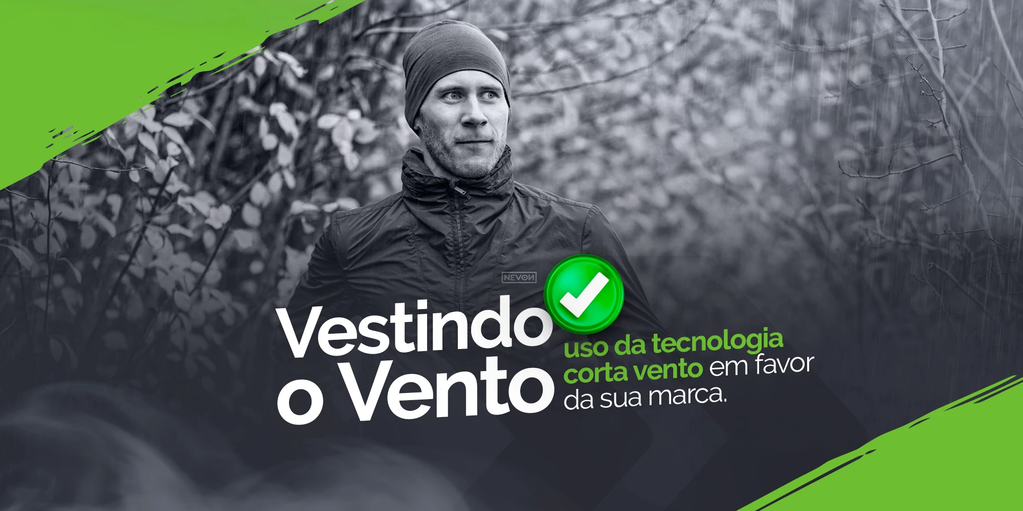 Vestindo o Vento: Tecnologia Corta Vento Personalizada para Promoção de Marcas