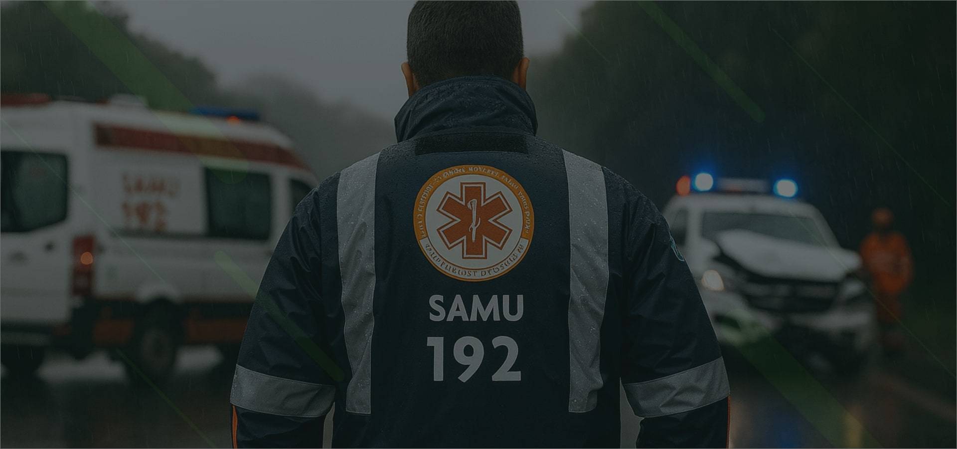 Vestimentas de proteção impermeável e proteção térmica .